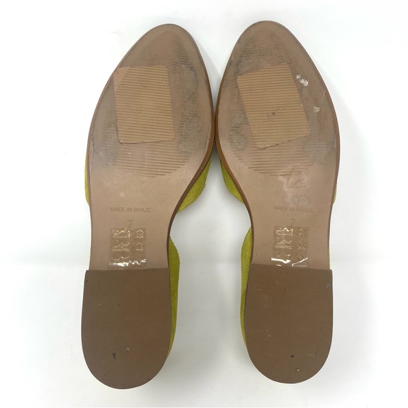 Madewell The Marisa D’Orsay Embossed Suede Flat - Size 7 - Picture 8 of 9